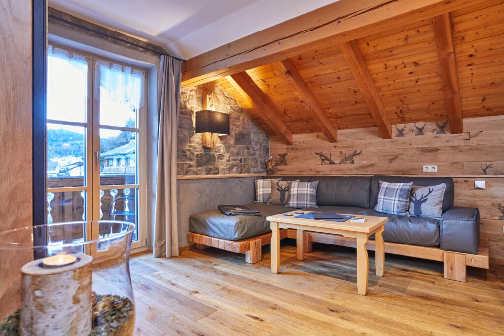 Wohnraum Ferienwohnung Arnspitze Bild 2