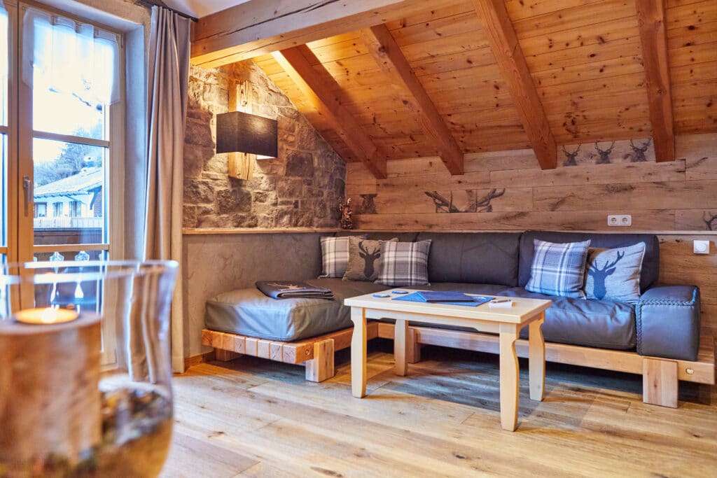 Couchecke Ferienwohnung Arnspitze Ansicht 2