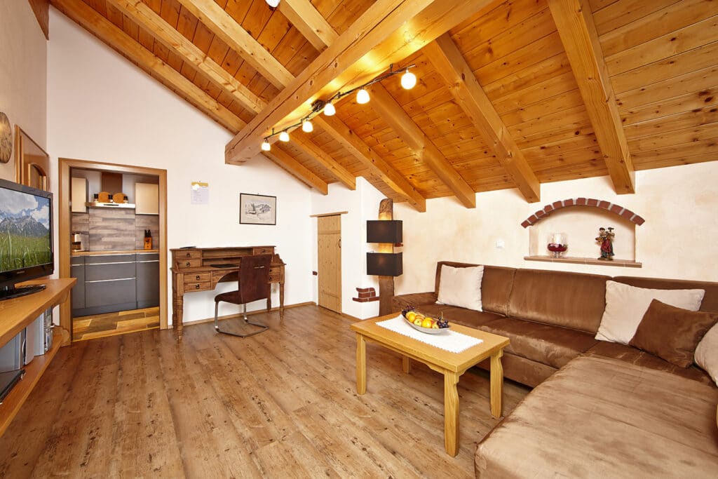 Wohnraum Ferienwohnung Karwendel Bild4