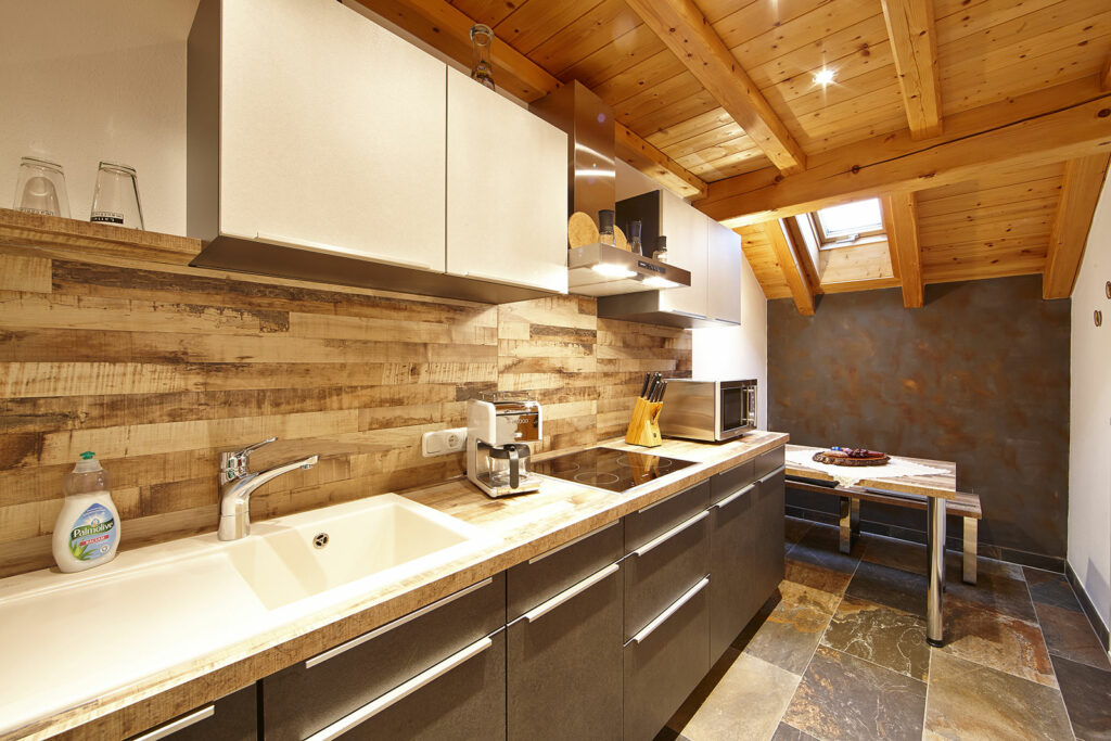 Küche Ferienwohnung Karwendel